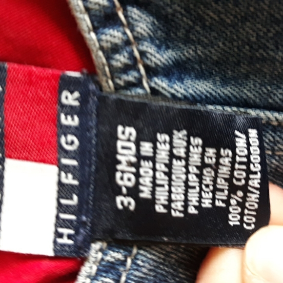 TOMMY HILFIGER INFANT 3-6 MONTH JUMPER DRESS - Picture 3 of 5